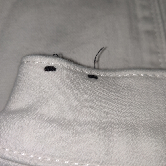 EXPRESS skinny Mia Mid Rise white 6Long - Picture 5 of 5